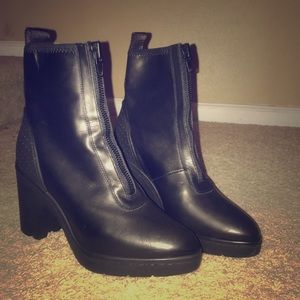 Alexander Wang x H&M biker boots